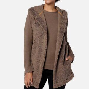 Koolaburra by UGG Cozy Sherpa Hooded Vest Size XL